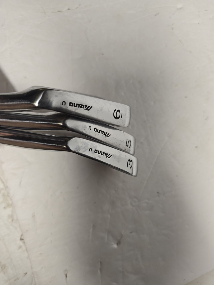 Mizuno T-ZOID TRUE Blade 3, 5,6 3 Iron Set Tempered Steel Regular