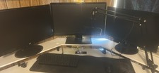 Custom/Whitebox Gaming Desktop Tower PC White...