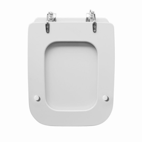 Copriwater serie Conca colore Bianco Ideal Standard legno rivestito e cerniere i - Foto 7 di 7