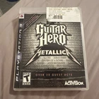 Guitar Hero: Metallica (Sony PlayStation 3, 2009) CIB!