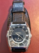 Fossil Herren Armbanduhr Arkitekt Tonneau FS-4132 Halbskelett Automatik 5ATM Led
