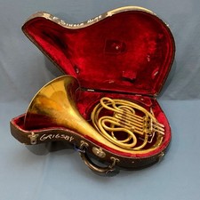 King Cleveland Single French Horn In F No Mouthpiece H. N. White 2826