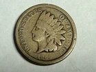 1860 copper/nickel INDIAN HEAD U.S. Cent. Good-VG, weakly struck date area. #q1