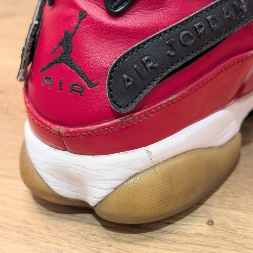 Scarpe da basket Nike Air Jordan 6 anelli palestra rosse 322992-601 da uomo taglia 13 - Foto 18 di 20