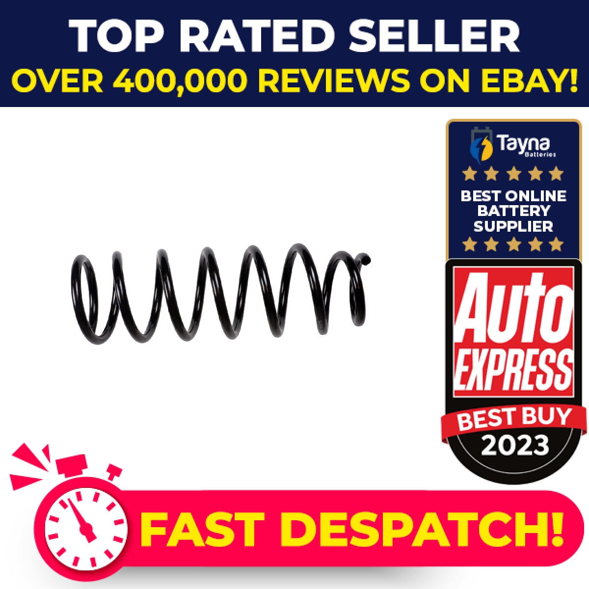 Coil Spring Rear ADT388375 Blue Print Suspension 4823147090 4823147091 Quality