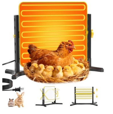 Chicken Coop Heater, 50-158F Chick Heat Plate & Brooder Plate for Chicks, UL Cer