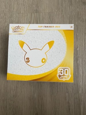 Pokémon 30 Jahre Top Trainer Box Deutsch (Ohne Folie)