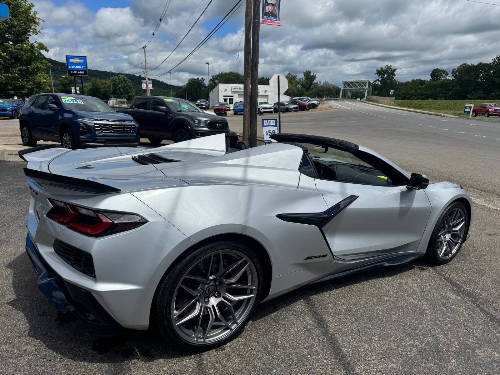 2026 Silver Chevrolet Corvette   | C8 Corvette Photo 7