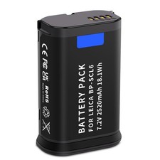 Compatible Battery for Leica Q2 Q3 SL2 SL2S - High Capacity Rechargeable Power
