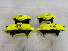 2018-2021 Subaru Wrx 2.5l Sti Front Rear Brembo Brake Calipers Rotors Set 1 2018-2021 Subaru Wrx 2.5l Sti Front Rear Brembo Brake Calipers Rotors Set 1