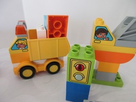 Lego Duplo CUSTOM CAR VEHICLE LOT, 10816 My First Cars Trucks, 13 VEHICLES, XTRA