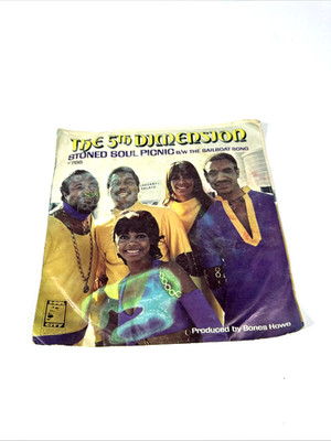 The 5th Dimension - Stoned Soul Picnic / The Sailboat Song 45 RPM Soul City 7 