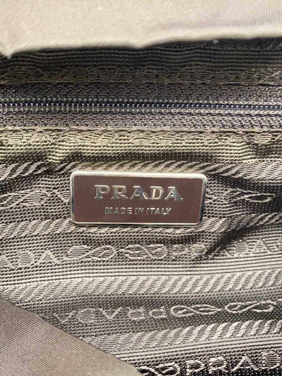 PRADA Backpack Nylon KHK Solid - image 5