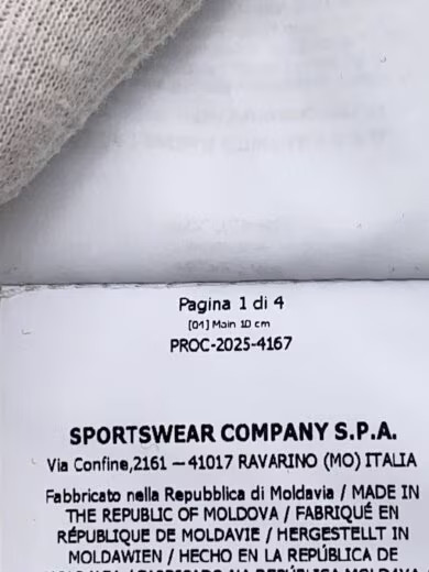 STONE ISLAND / Sweatshirt / Medium / Cotton / White / Solid Color / k2s156100060 thumbnail 5