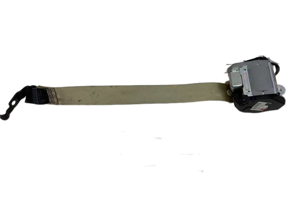 Audi A8L D3 Quattro 2006 cinturón de seguridad trasero izquierdo retractor correa de seguridad beige OEM+ Foto 2 de 4