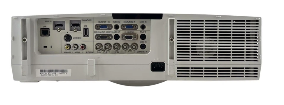 NEC NP-PA550W 3LCD WXGA 5500 Lumen Projector - 5159 Lamp Hours - Image 3 of 4