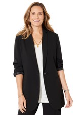 Catherines Women's Plus Size Right Fit Blazer