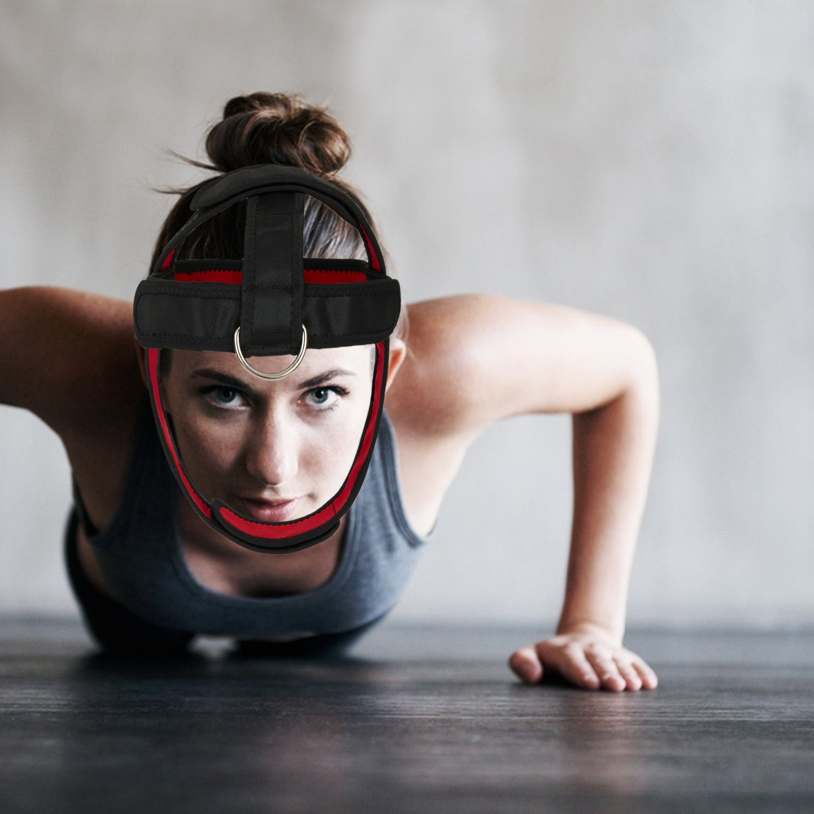 Neck Training Adjustable Harness Head And Neck Muscle Training Fitness ...
