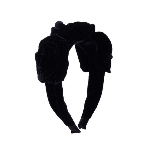 Lele Sadoughi Tapestry Red Liquid Velvet Knotted Headband Velvet Knotted Headband ~ Red – Chic Streets main image 4