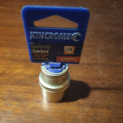 #ad KINCROME K26143 Socket Lok On Imperial 31 32quot; 1 2quot; Drive AU $26.00
