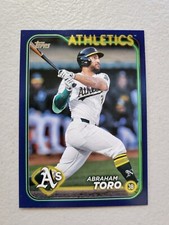 2024 Topps Update Retail Blue #US85 Abraham Toro Oakland Athletics NM