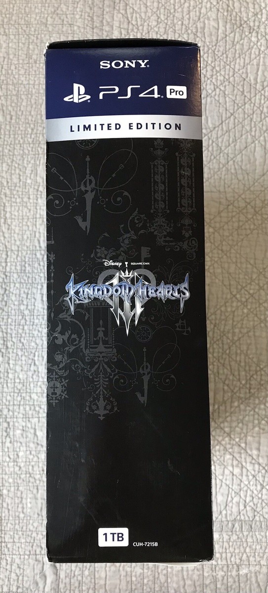Sony PS4 Pro 1TB Kingdom Hearts Limited Edition Console | NTSC-U/C