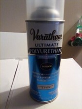 11.25 Oz Clear Satin Varathane Interior Spray Water Based Polyurethane FREE S H