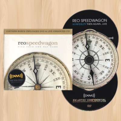 REO SPEEDWAGON Find Your Own Way Home CD + Unplugged