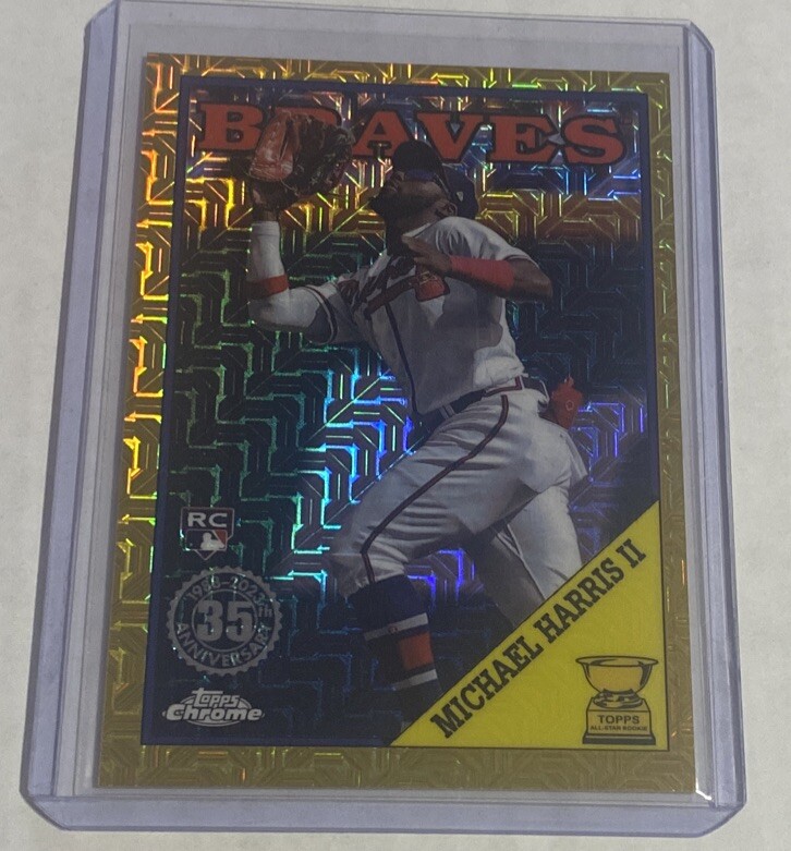 2023 Topps Update Michael Harris II RC 1988 Silver Pack Mojo Gold /50 T88CU-93