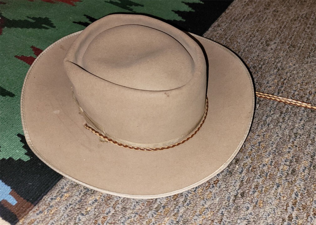 帽子 vintage STETSON OPEN ROAD 3XBEAVER 7 1/4 Vintage Stetson 3X Beaver Open Road Fedora. Chin Strap. | eBay