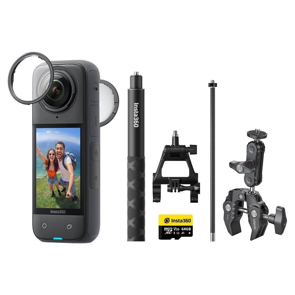 Insta360 X4 360 8K Action Camera - Bicycle Bundle