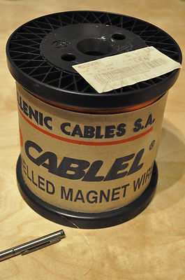 Kupferlackdraht 0,8mm 0,800mm 2.5 kg CuL Draht Teslaspule tesla coil copper wire