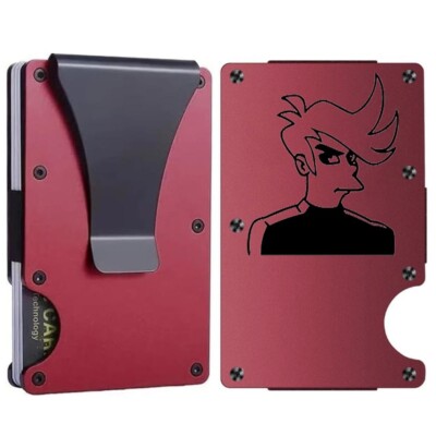 Custom ANIME FRY Laser Engraved Wallet-Pick A Wallet Color