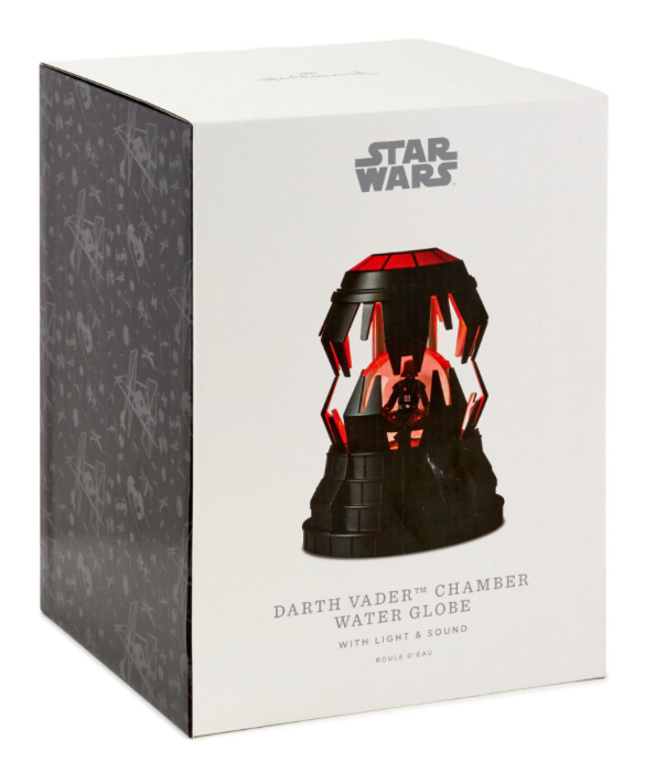 Hallmark Star Wars Darth Vader Chamber Water Globe With Light