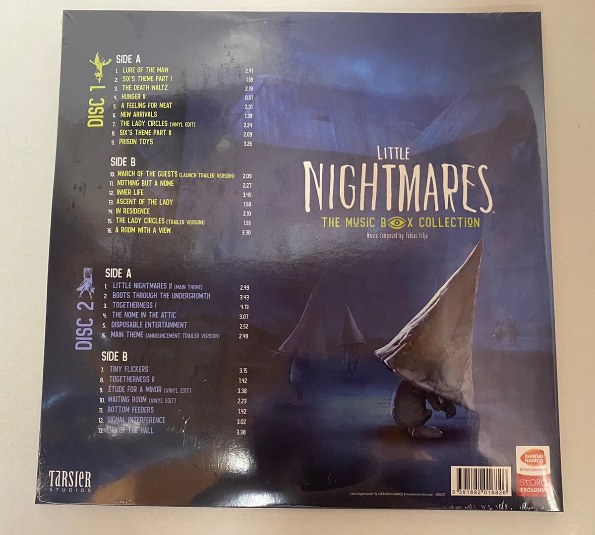 Little Nightmares I & II 1 + 2 Vinyl Music Box Collection