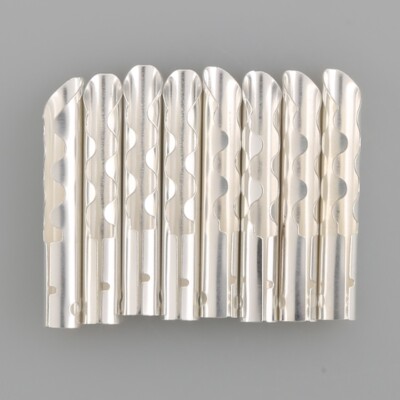 12pcs B413S 4mm Banana Plug Silver Plated Bronze Copper Audio BFA Z-Type Speaker