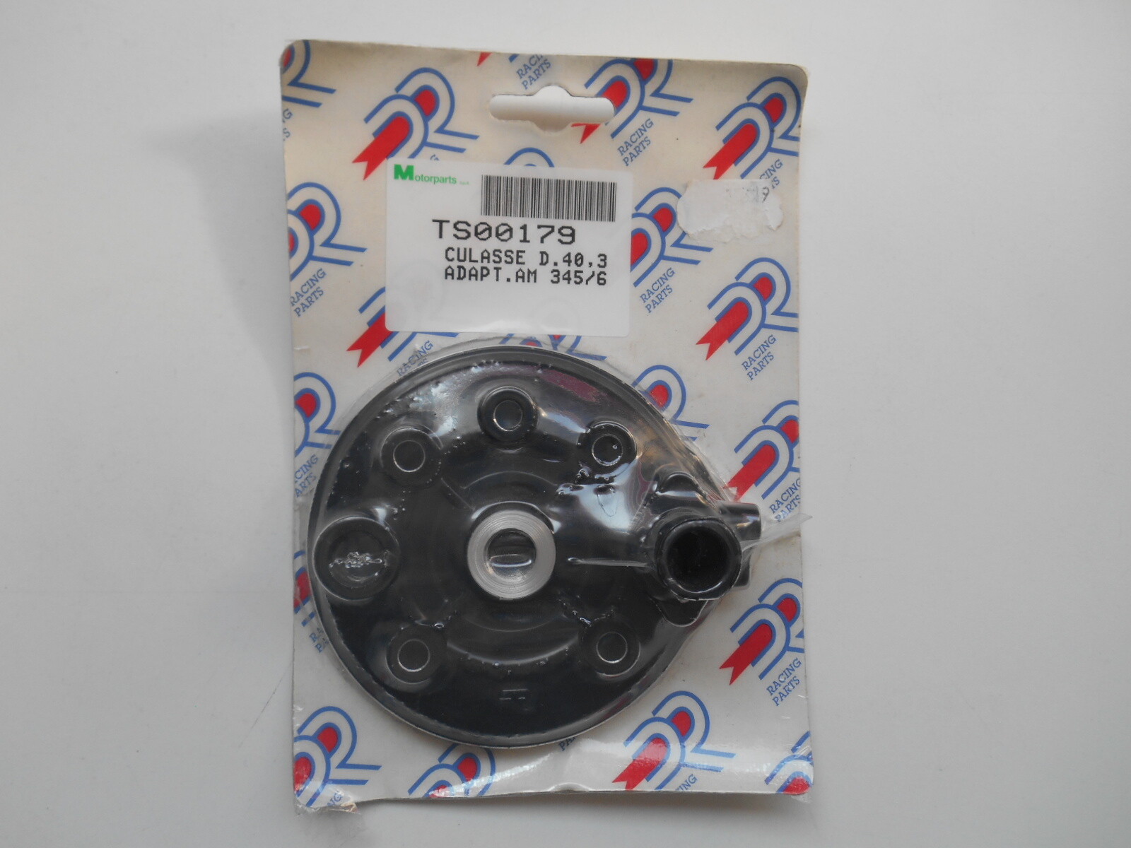 Culasse AM6 50cc noire 40.3mm avec refroidissement liquide optimisé