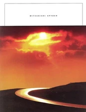 1995 Mitsubishi Spyder VR-4  Convertible SL Convertible Dealer Sales Brochure