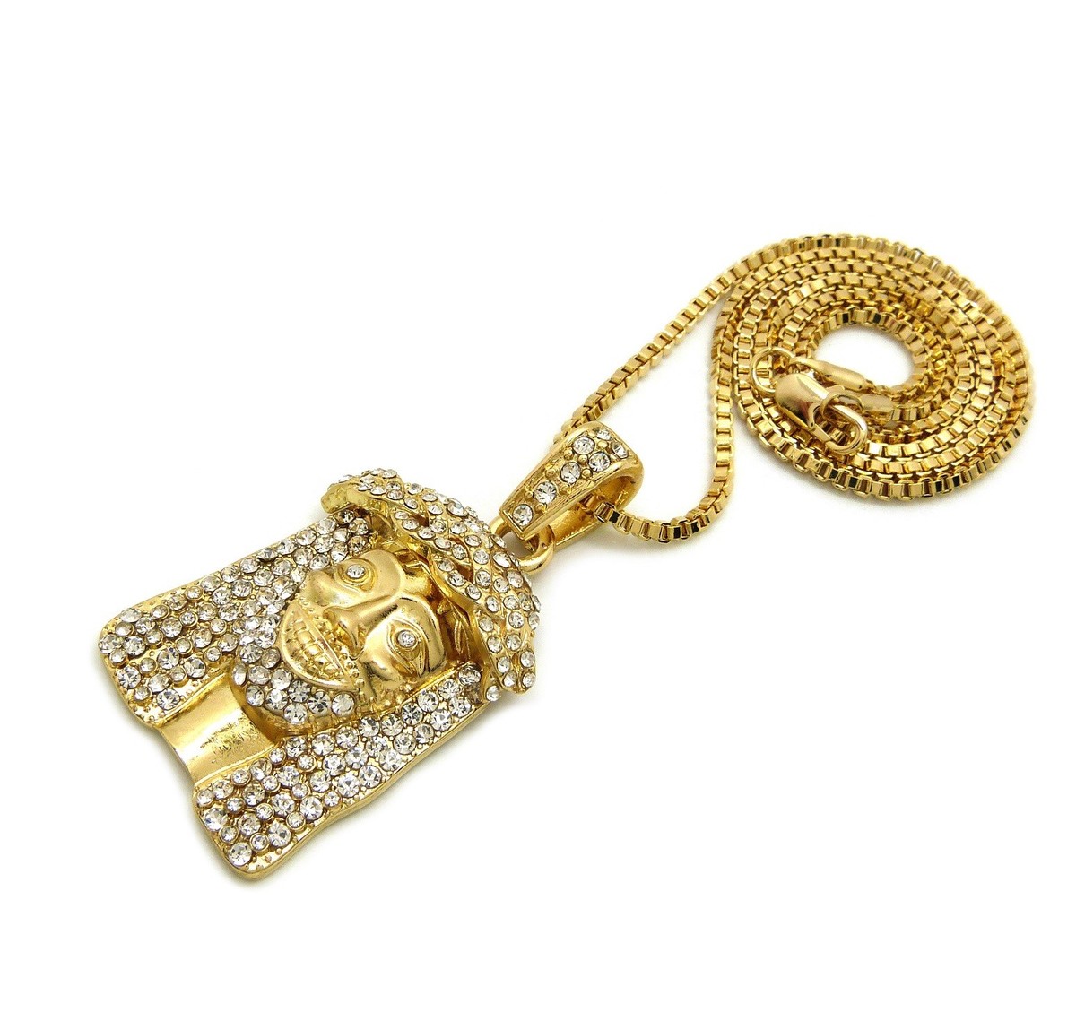 Hip Hop Lil Yachty Jesus Piece Pendant 24