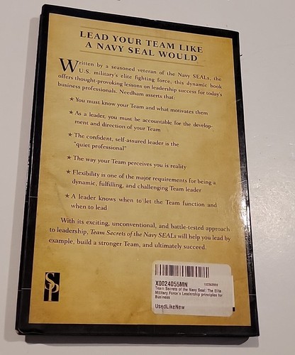 Team Secrets Of The Navy Seals - Hardcover By Anonymous - GOOD - Imagen 4 de 5