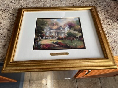 Thomas Kinkade Home Is Where The Heart Is 1 & 2 Framed