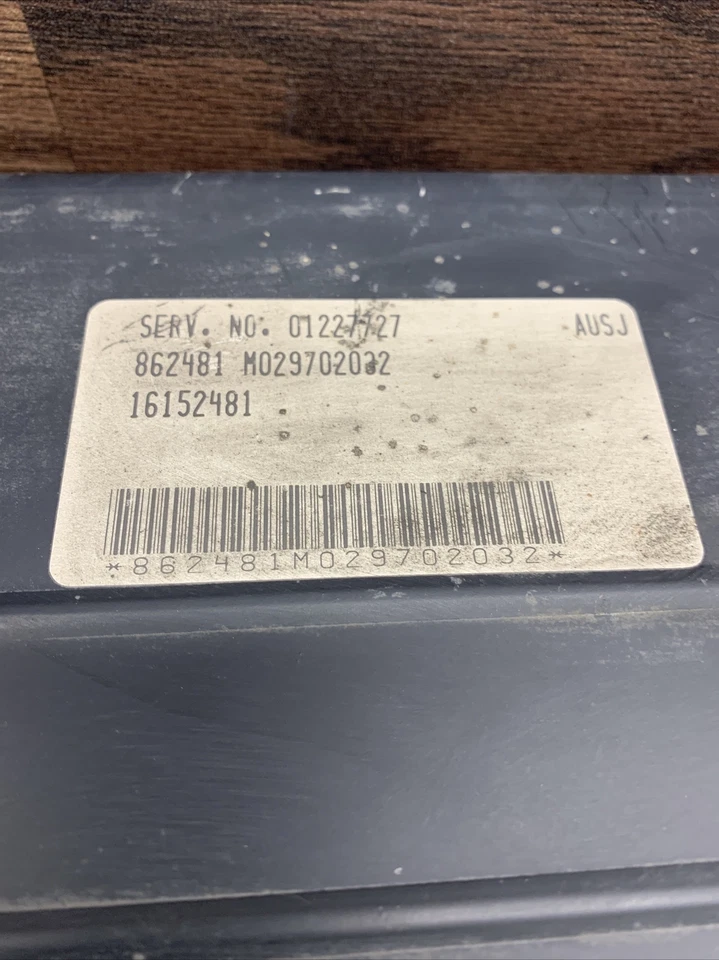 88-91 Oldsmobile Cutlass / Pontiac Grand Prix pcm ecu ecm computer 16152481 A-2 - Image 2 of 4