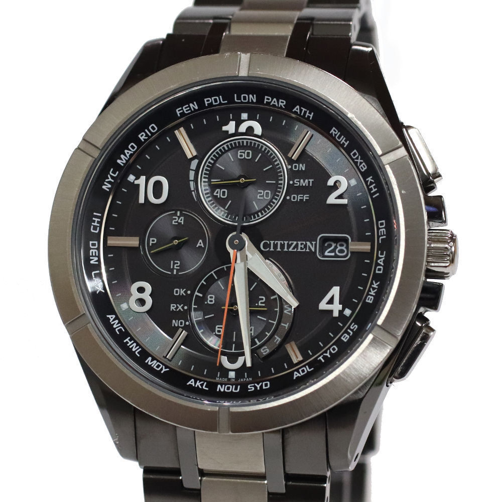 Citizen Attesa AT8165-51E Eco-Drive Edición Limitada Titanio