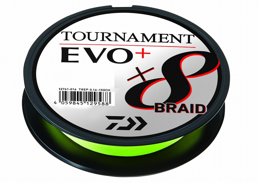 Daiwa Tournament X8 Braid Evo 014мм 102кг 2700 м Шартрез-Гефлохтен 127190₽