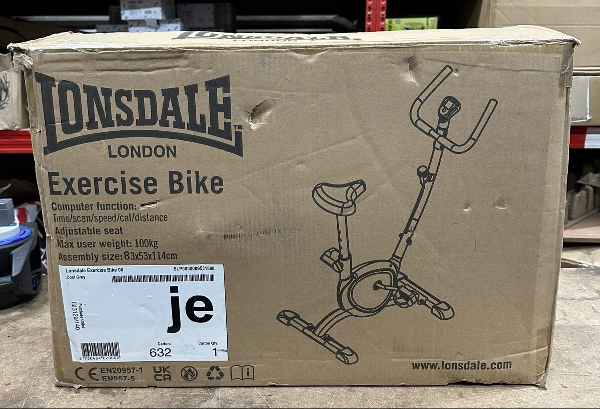 Lonsdale exercise bike weight limit new arrivals