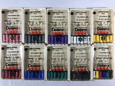 Dentsply Maillefer H-file Endodontic stainless steel 25mm All sizes 30 files/pk