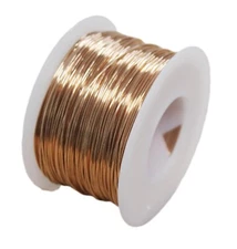 16 Ga Phosphor Bronze Round Wire 1 Lb. 130 Ft Spool ( Dead Soft ) Made In USA
