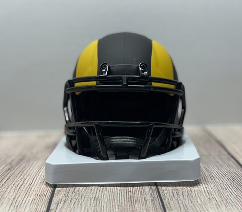 LOS ANGELES RAMS BRADEN FISKE SIGNED ECLIPSE MINI HELMET JSA COA!!! - Picture 3 of 5