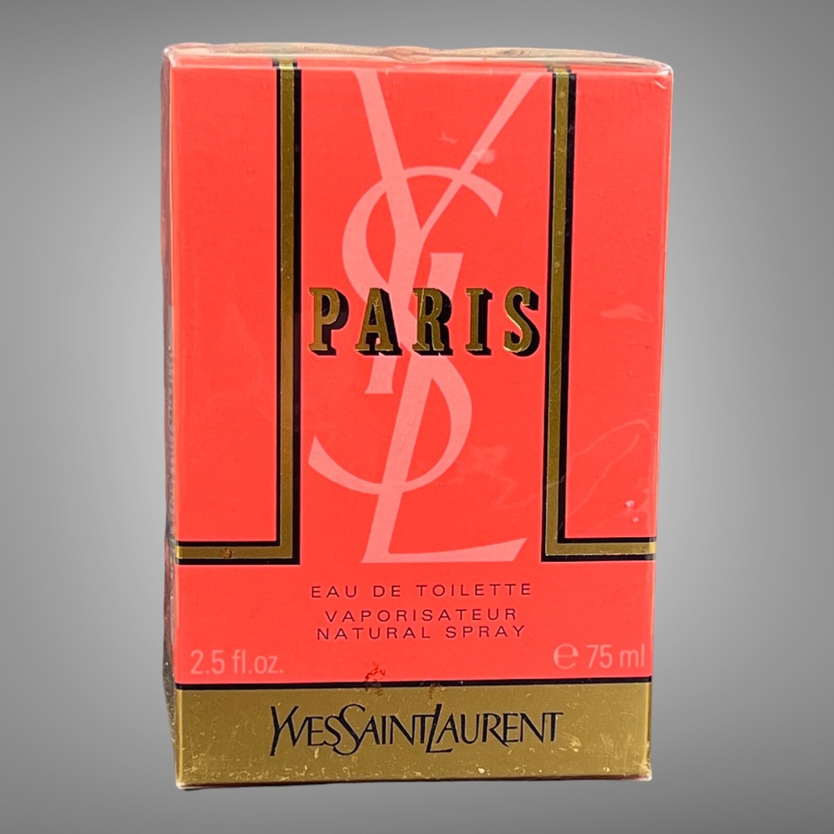 Vintage New Yves Saint Laurent Paris Eau de Toilette 2.5OZ YSL