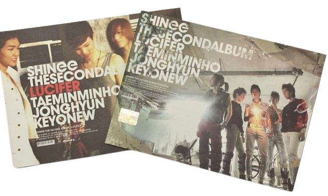 SHINee LUCIFER CD Booklet Korean ver. Type A ＆ B 2nd Album